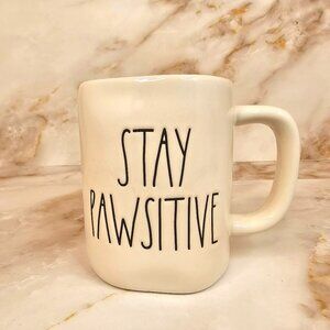 Rae Dunn Artisan Collection Mug - Stay Pawsitive